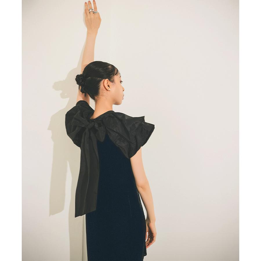 DONOBAN レディース ワンピース ドレス drape velour dress DONOBAN レディース ワンピース ドレス drape velour dress