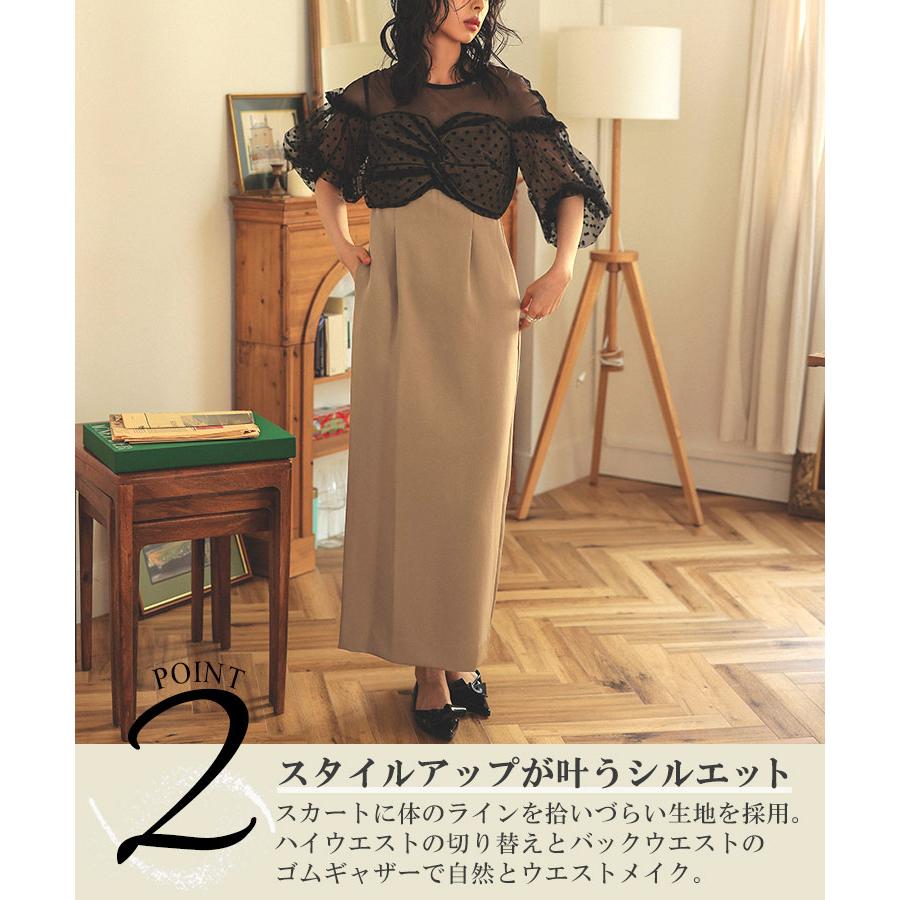 DONOBAN レディース ワンピース ドレス flocky dot one piece DONOBAN レディース ワンピース ドレス flocky dot one piece