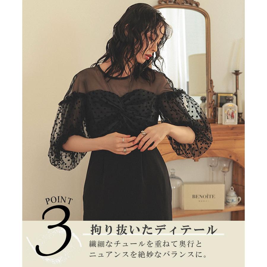 DONOBAN レディース ワンピース ドレス flocky dot one piece DONOBAN レディース ワンピース ドレス flocky dot one piece