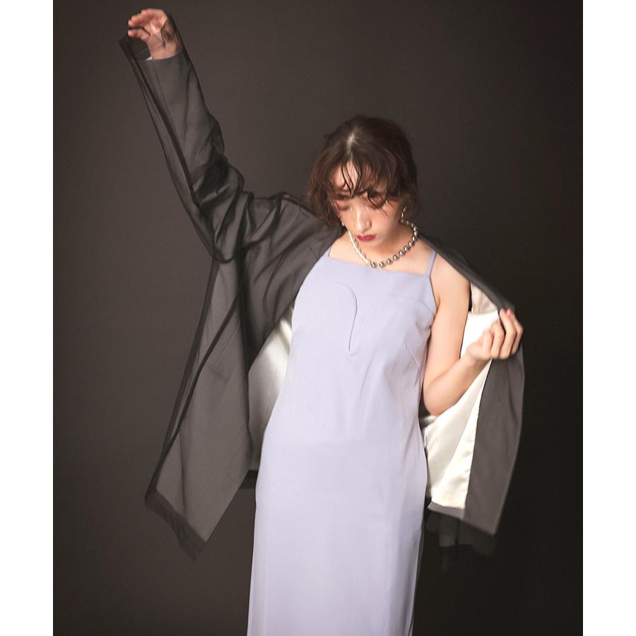 レディース ジャケット トップス ドレス boxy layered tulle レディース ジャケット トップス ドレス boxy layered tulle