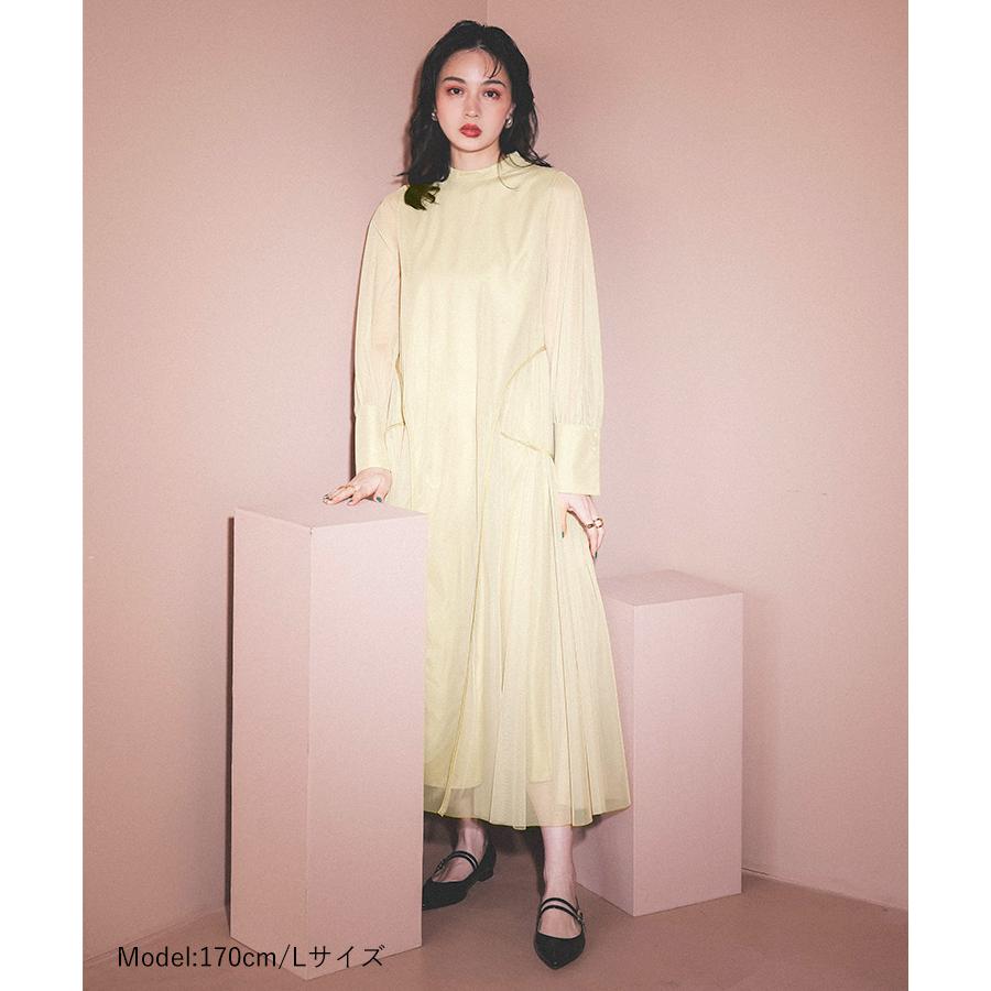 レディース ワンピース ドレス piping tulle dress ANDRESD レディース ワンピース ドレス piping tulle dress ANDRESD
