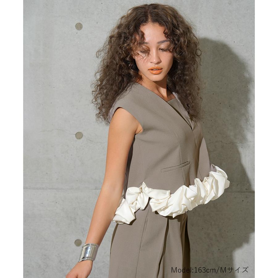 レディース ワンピース セットアップ ドレス whip hem set up ANDRESD 