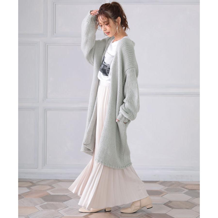 ニット カーディガン レディース Vネック リブニット ロングカーディガン 羽織り ざっくり セーター 重ね着 ロング丈 ゆったり オーバーサイズ Donoban Dbo008cd65 Donoban ドノバン 通販 Yahoo ショッピング