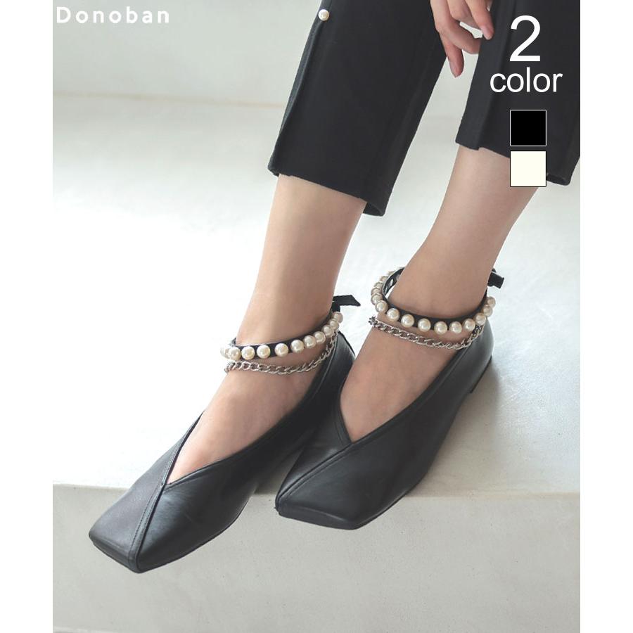 DONOBAN シューズ レディース 靴 パンプス ローヒール ぺたんこ DONOBAN シューズ レディース 靴 パンプス ローヒール ぺたんこ