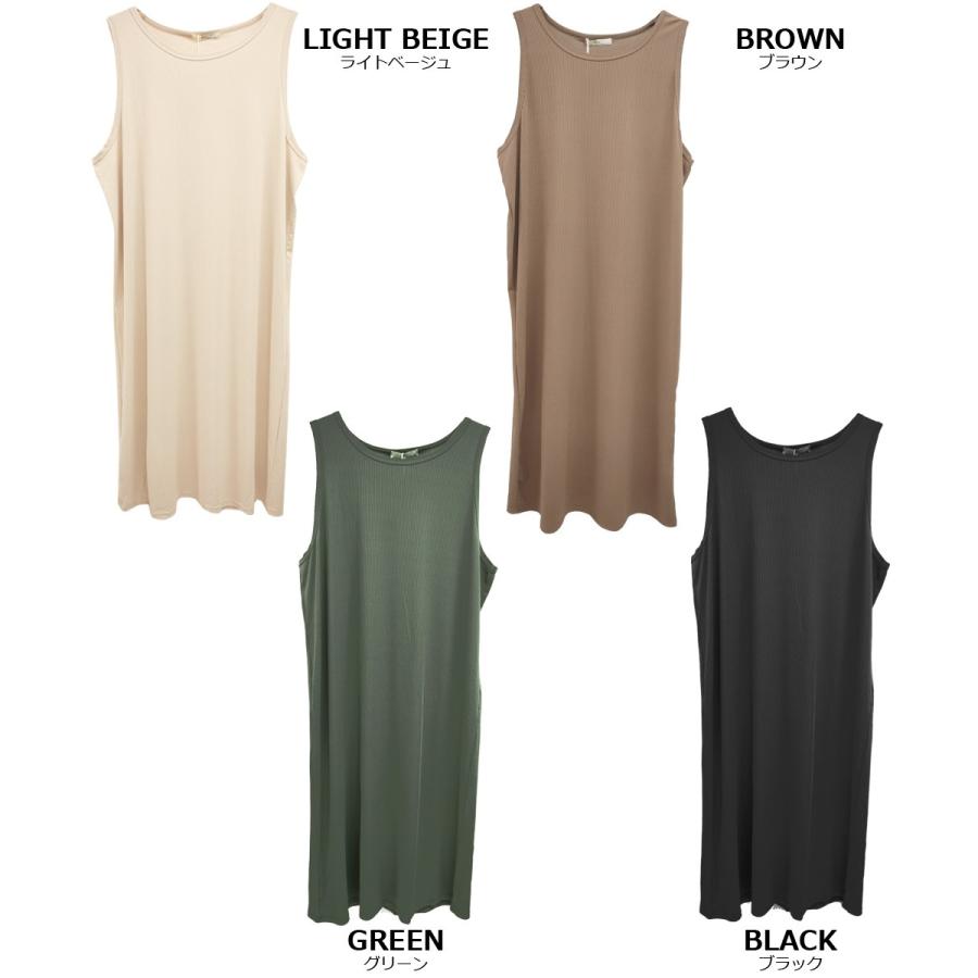 ワンピース レーヨンリブノースリーブワンピース レディース ロングワンピ Donoban Dc904op Donoban ドノバン 通販 Yahoo ショッピング