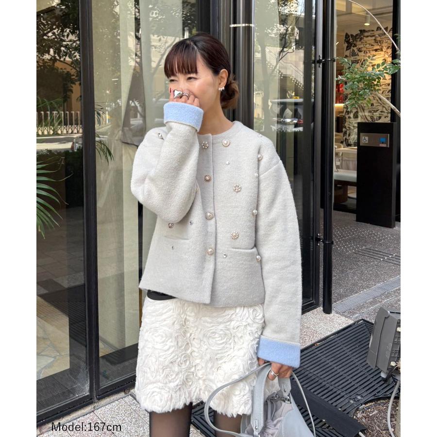 レディース 羽織 マルチボタン コーディガン ビジュー カーデ レディース 羽織 マルチボタン コーディガン ビジュー カーデ
