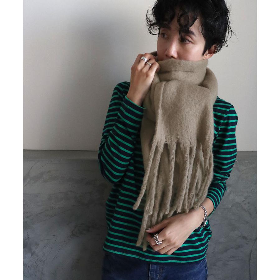 マフラー ボリュームマフラー レディース ストール 厚手 秋冬 大きい 大判 ふわふわ スヌード ブランド メンズ 肩がけ ひざ掛け 小物 防寒 あったか Donoban Dfi009st514 Donoban ドノバン 通販 Yahoo ショッピング