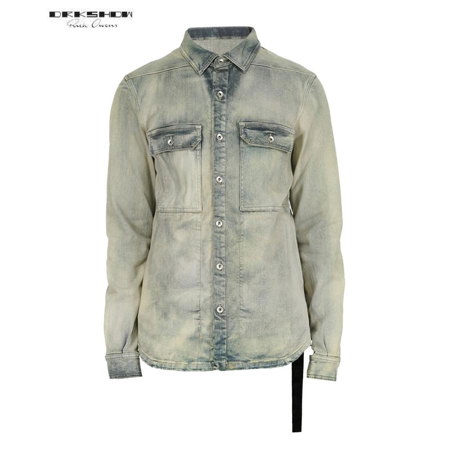 DRKSHDW ダークシャドウ メンズ シャツ OUTER SHIRT DU01D1755 SKY 