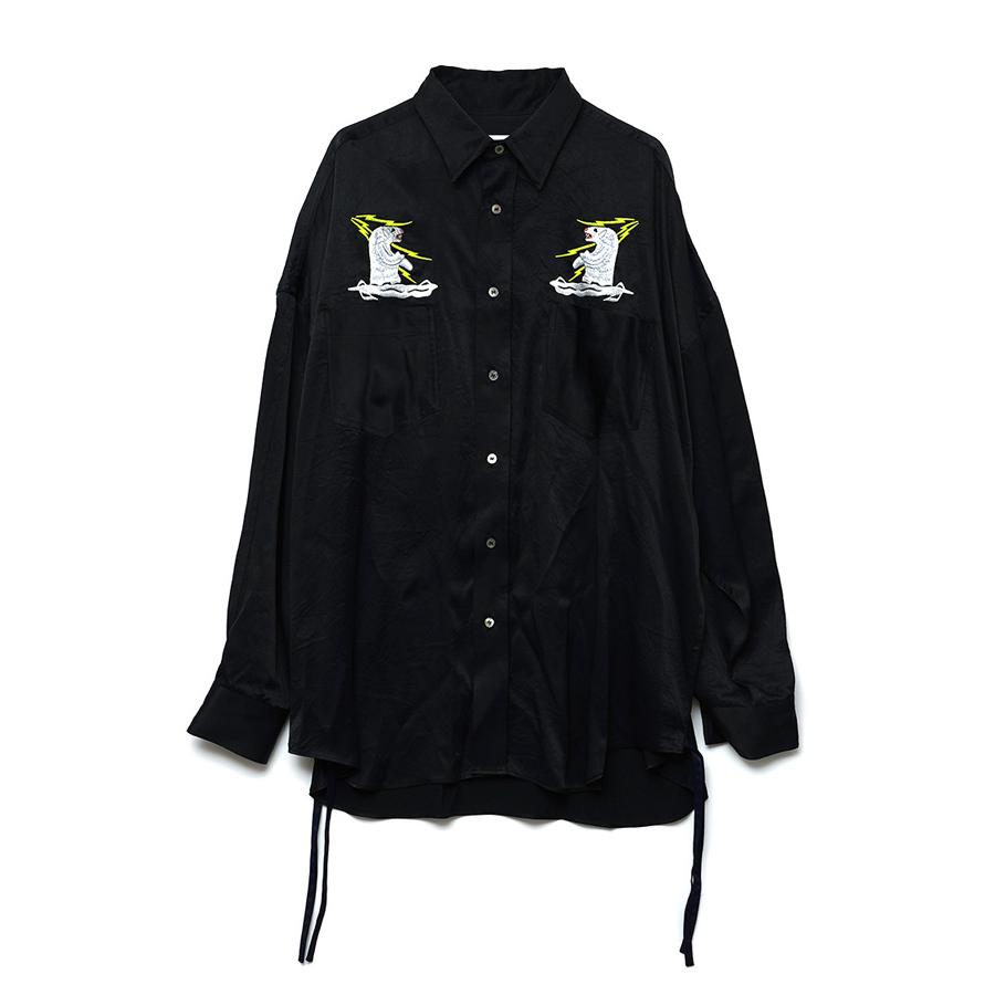 FACETASM ファセッタズム シャツ メンズ SKA SHIRT ブラック KR FACETASM ファセッタズム シャツ メンズ SKA SHIRT ブラック KR