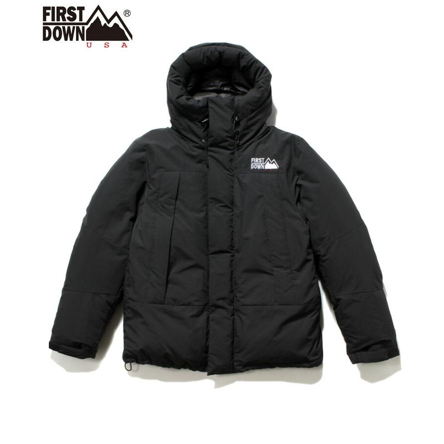 輝く高品質な First Down ファーストダウン ダウンジャケット Down Jacket Hoodie ブラック Fc メンズ トップス アウター ロゴ 55 以上節約 Ventas Capressocafe Com