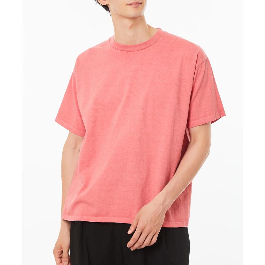 GOAT ゴート メンズ Tシャツ PIGMENT DYE SHORT SLEEVE TEE 7oz 
