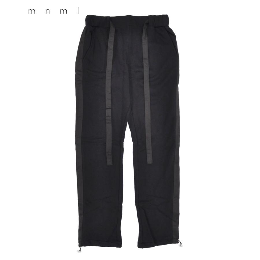 Mnml ミニマル スウェットパンツ バギー トラックパンツ デニム ブラック Baggy Track Sweatpants メンズ ダメージ ジーンズ スキニー ストレッチ Mnm910ptbaggybk Donoban ドノバン 通販 Yahoo ショッピング