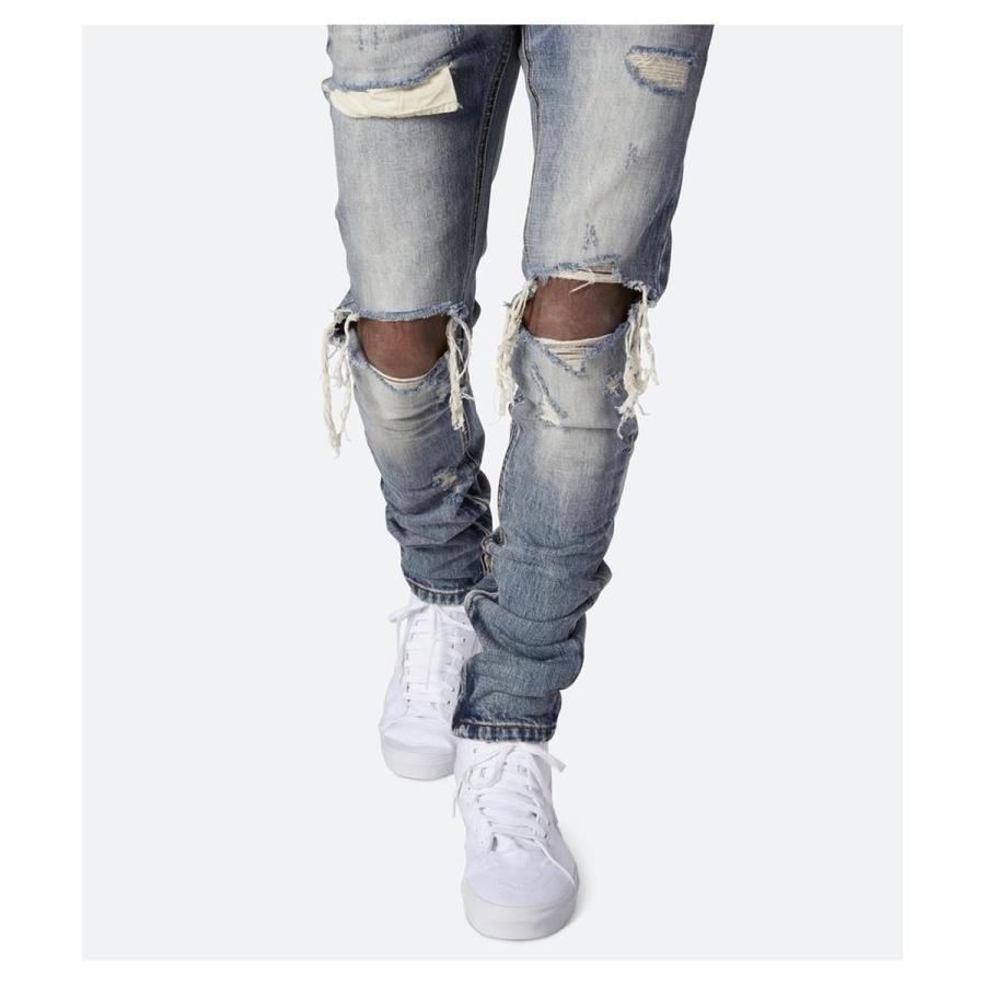 Mnml デニム ミニマル デニムパンツ サイズ感 メンズ ダメージ ジーンズ スリム スキニー ストレッチ 裾ジップ M1 Stretch Denim ストレッチ ブルー ブラック Mnml M1stretch Pt Donoban 通販 Yahoo ショッピング