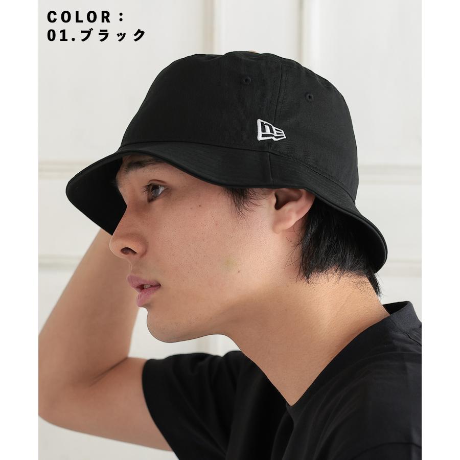 NEW ERA ニューエラ ハット バケット01 コットン ホワイト ブラック ネイビー デニム カーキ キャップ NEWERA｜donoban｜15