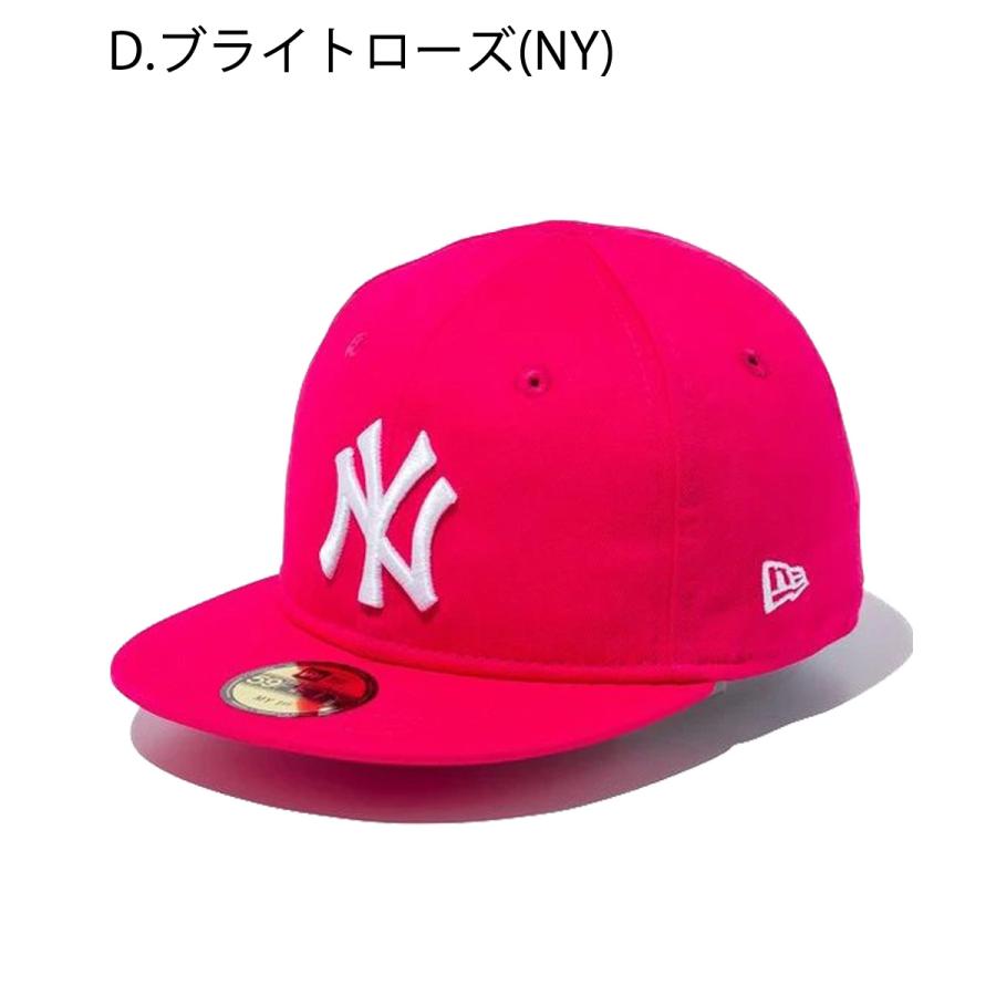 NEW ERA ニューエラ キッズ ベビーサイズ キャップ お祝い ギフト Kid's My 1st 59FIFTY ヤンキース ドジャース ブラック ホワイト ネイビー ロイヤル NEWERA｜donoban｜05