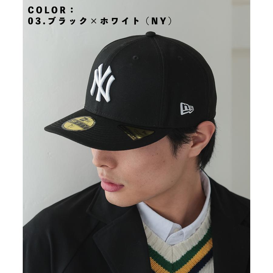 NEW ERA ニューエラ キャップ PC 59FIFTY Pre-Curved ヤンキース ドジャース 無地 14カラー 13561931 13561943 メンズ レディース 帽子 cap NEWERA｜donoban｜22