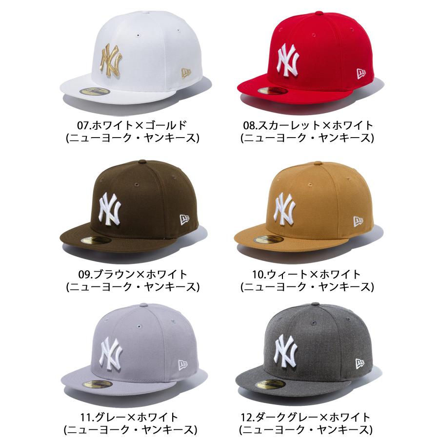 NEW ERA ニューエラ キャップ 59FIFTY MLB 帽子 メンズ レディース 野球 NY ヤンキース LA ドジャース スポーツ ブランド ベースボールキャップ CAP｜donoban｜03