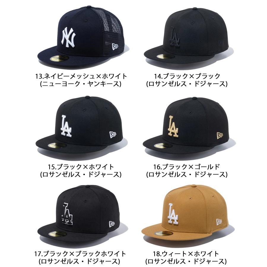 NEW ERA ニューエラ キャップ 59FIFTY MLB 帽子 メンズ レディース 野球 NY ヤンキース LA ドジャース スポーツ ブランド ベースボールキャップ CAP｜donoban｜04