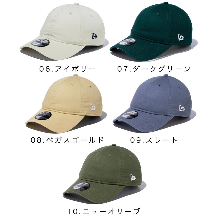 NEW ERA ニューエラ キャップ 9TWENTY クロスストラップ ウォッシュドコットン ベージュ レディース 無地 サイズ調節 メンズ 12カラー 帽子 刺繍 NEWERA｜donoban｜03