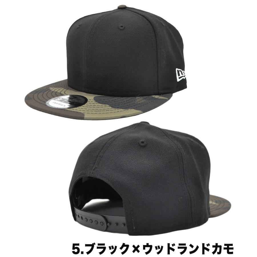 NEW ERA ニューエラ キャップ 9FIFTY ベーシック 5カラー メンズ 帽子 ロゴ 刺繍 ブラック ネイビー デニム カモ ブルー 無地 NEWERA｜donoban｜10