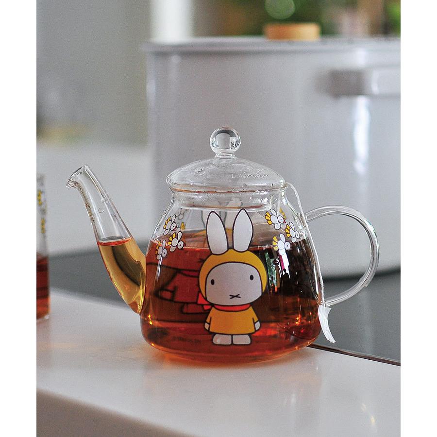 ミッフィー グッズ Miffy House ポット おしゃれ 耐熱ポット 耐熱 耐熱ガラス 急須 ガラス ティーポット ティータイム ガラスポット 耐熱 ガラスポット Sj Miffy Glspot Donoban 通販 Yahoo ショッピング