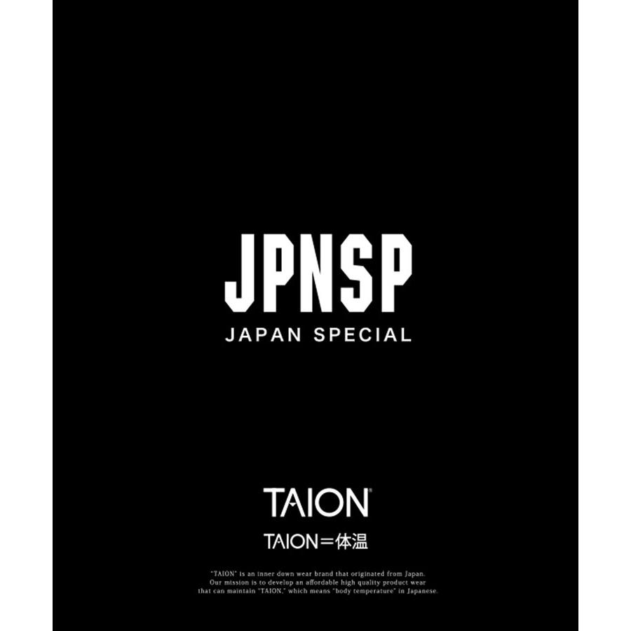 TAION タイオン メンズ ダウンジャケット ジャパンスペシャル TAION タイオン メンズ ダウンジャケット ジャパンスペシャル