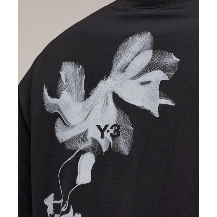 Y-3 ワイスリー メンズ Tシャツ GXS SS TEE 2 IN4349 ブラック 半袖 トップス プリント ロゴ リラックス ユニセックス yohji yamamoto｜donoban｜08