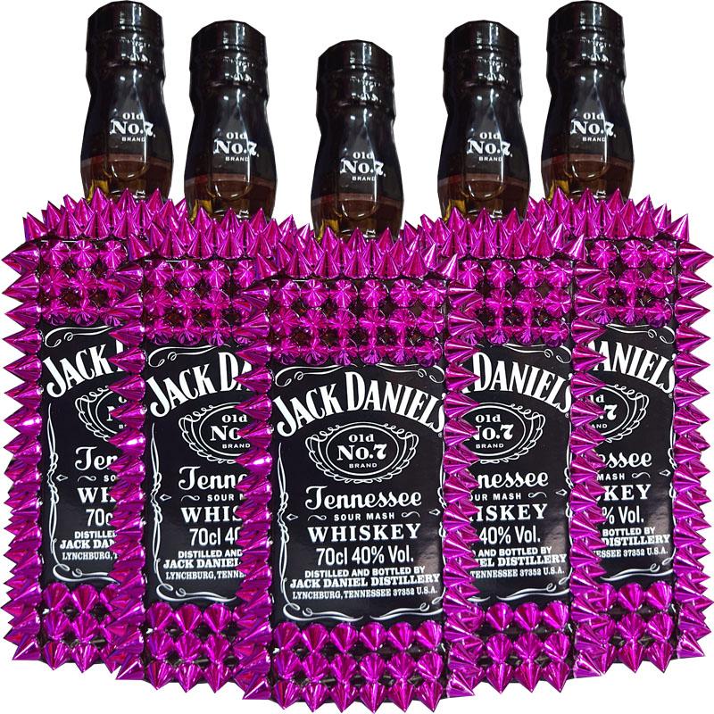 JACK DANIEL'S ジャック ダニエル デコレーションボトル ピンク JACK DANIEL'S ジャック ダニエル デコレーションボトル ピンク