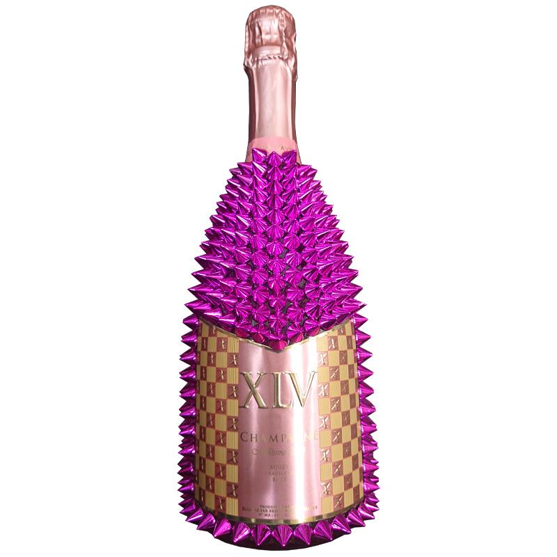 XLV シャンパーニュ ロゼ ミレジメ デコレーションボトル 750ml×1本