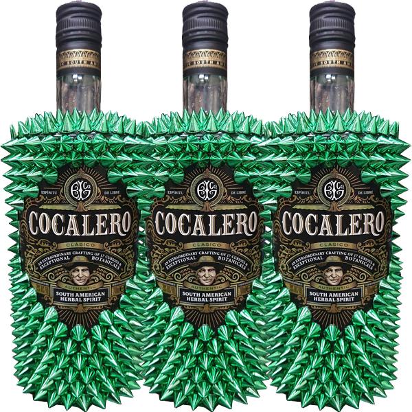 コカレロ デコレーション ボトル 700ml×3本セット［リキュール コカ