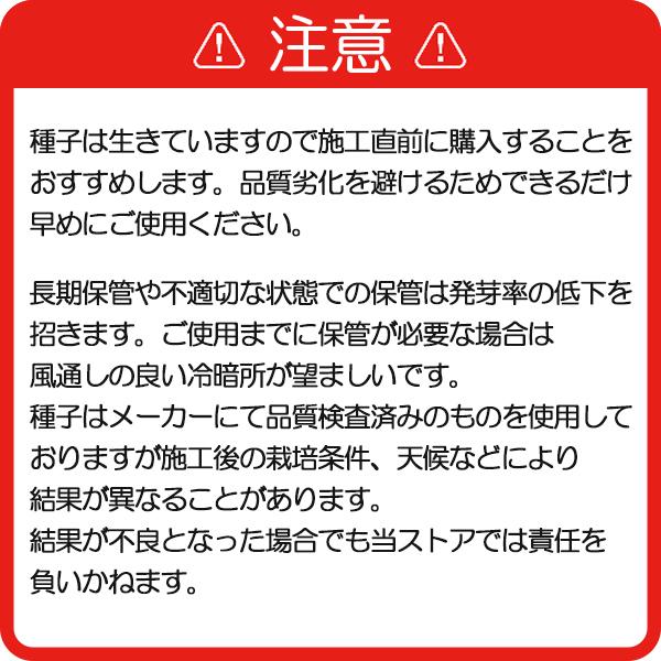手まき種子 スポーツターフ 温暖地 20kg 100平米分_2