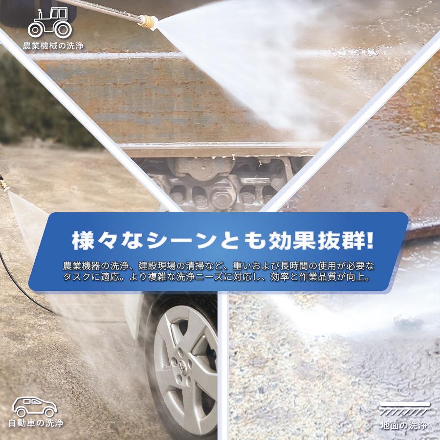 Gaidoh エンジン式高圧洗浄機 最大出力19Mpa 4つの噴射パターン 給水機能付 定格吸水量9.0L/min 洗車 庭 農具 GI19Mpa｜dooda-store｜09