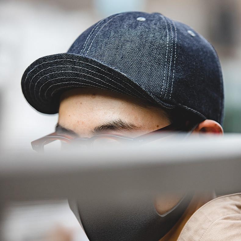 ビンテージ キャップ 帽子 メンズ アメカジ 野球帽 つば の 短い キャップ デニム ハット大きいサイズ 深め メンズ カジュアル キャップ ツバ 短い Mdmz 003 Doodaストア 通販 Yahoo ショッピング