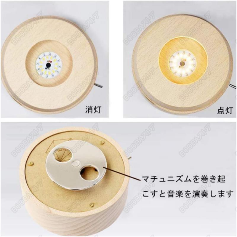 目玉 送料無料 誕生日プレゼント オルゴール クリスタル ボール 間接照明 月のランプ ベッドサイドランプ Ledライト Usb充電 おしゃれ 木製 手作り 結婚 絶妙 Www Centrodeladultomayor Com Uy