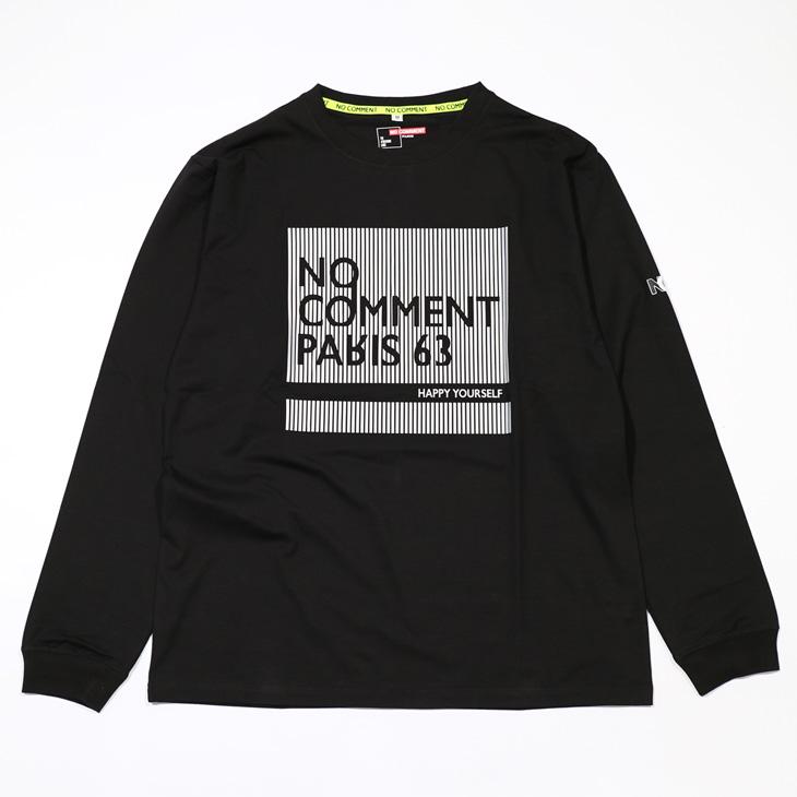 NO COMMENT PARIS(ノーコメントパリ) ロンT ストレッチ Tシャツ 長袖｜doorclothing｜04