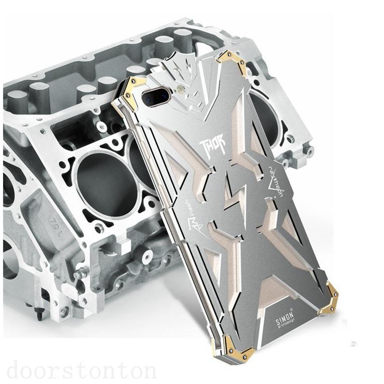 Iphone7 Iphone7plus Iphone8 Iphone8plus 合金 ケース 雷の神 最強級金属 スマホケース Thor 男性 格好いい 超頑丈 携帯カバー Doorstonton 通販 Yahoo ショッピング