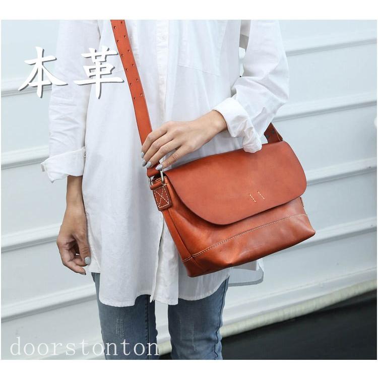 ショルダーバッグ バッグ カバン 斜めがけ ワンショルダー お出かけ カバン 男女兼用 本革 レザー Doorstonton 通販 Yahoo ショッピング