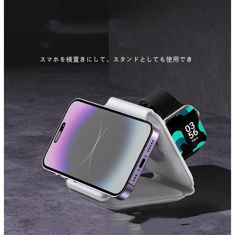 iPhone 14 Android iphone airpods pro MagSafe デュアル充電 iPhone 14 Android iphone airpods pro MagSafe デュアル充電