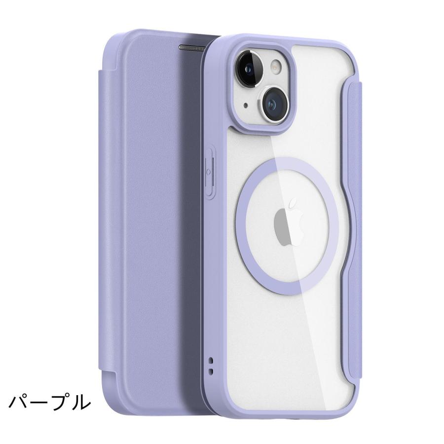 iPhone15Pro Max 15Pro iPhone14 pro Max 14plus iphone13 pro max マグセーフ対応ケース MagSafe対応 手帳型  クリアケース カード収納  携帯カバー｜doorstonton｜14