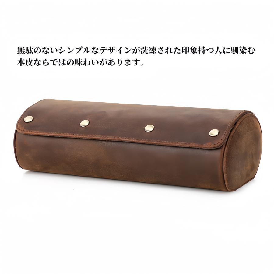 時計 ケース 腕時計 収納 腕時計本革 収納ボックス 3本収納 枕付き　高級 レザーケース おしゃれ コレクションケース　ギフト　贈り物の画像