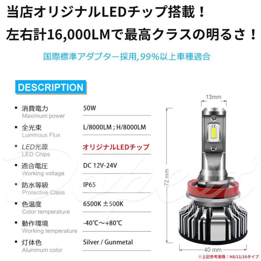 LEDヘッドライト H11 ヴィッツ KSP/NCP/NSP/NHP130系 H22.12〜H26.3 ハイビーム｜dopest-2nd｜05