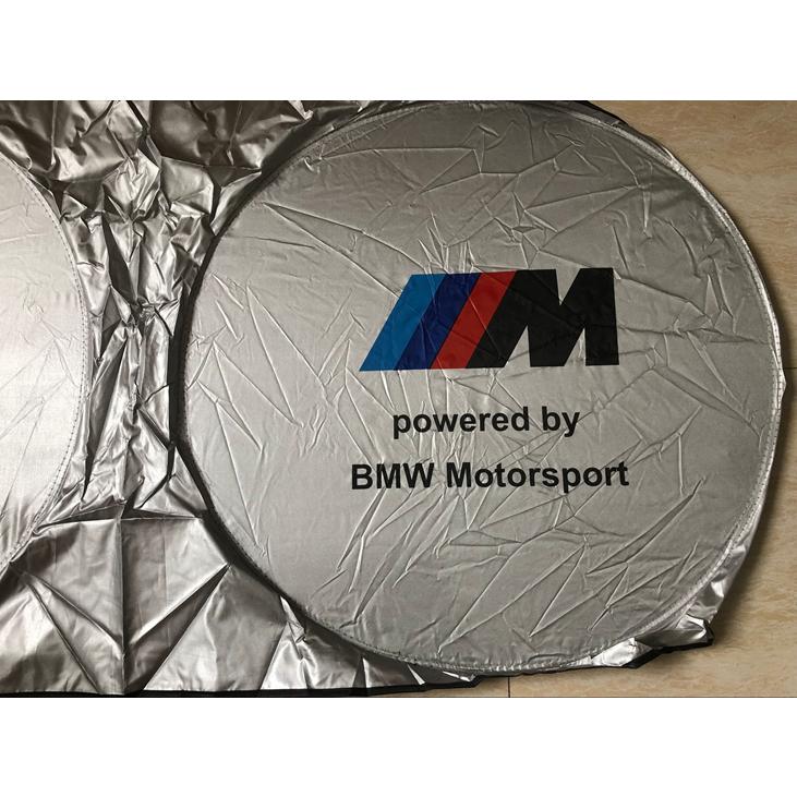 本日特価 送料無料 Bmw M用 カーサンシェード 遮光 日焼け防止 折りたたみフロント風防車のサンシェード 自動車ロゴ付き 吸盤なし 軽量 Whitesforracialequity Org