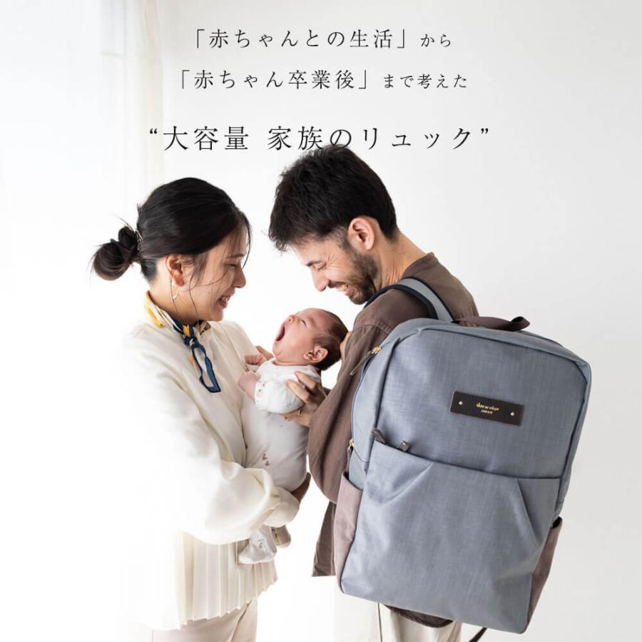 マザーズリュック 軽量 大容量 撥水 背面ポケット マザーズバッグ