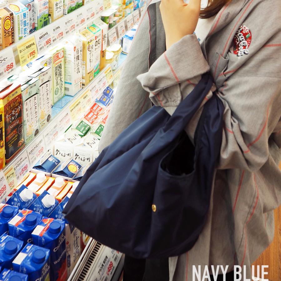 エコバッグ リップル / コンパクト 折りたたみ メンズ おしゃれ 軽量 トート 肩掛け コンビニ マイバッグ レジバッグ DORACO ドラコ  ギフト（plus)