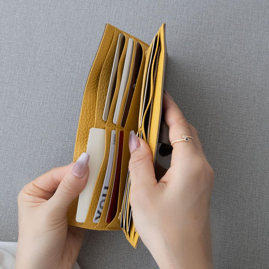 長財布 レディース 財布 薄型 スリム ウォレット Teffy テフィ 日本製