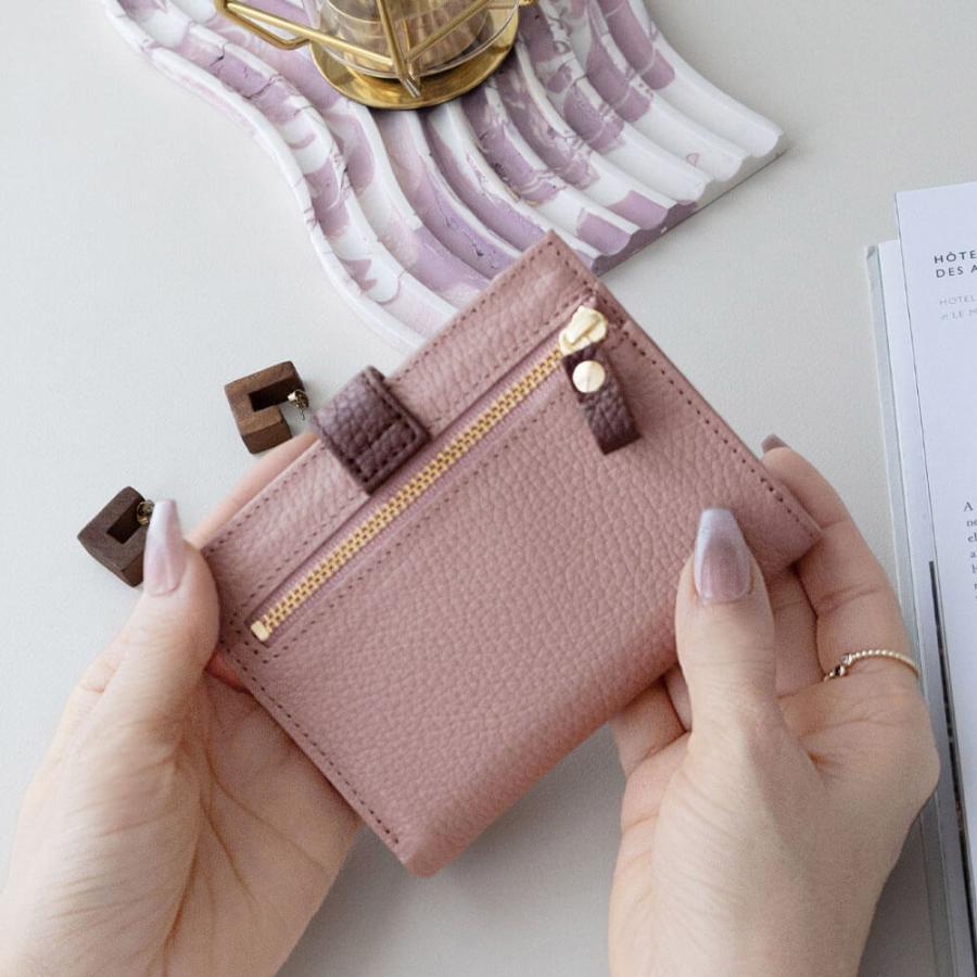 二つ折り ミニ財布  テフィミニ Teffymini 日本製  本革 レディース 財布 コンパクト ドラコラブ doracoluv 神戸 ブランド 母の日 誕生日 ギフト プレゼント |  | 09