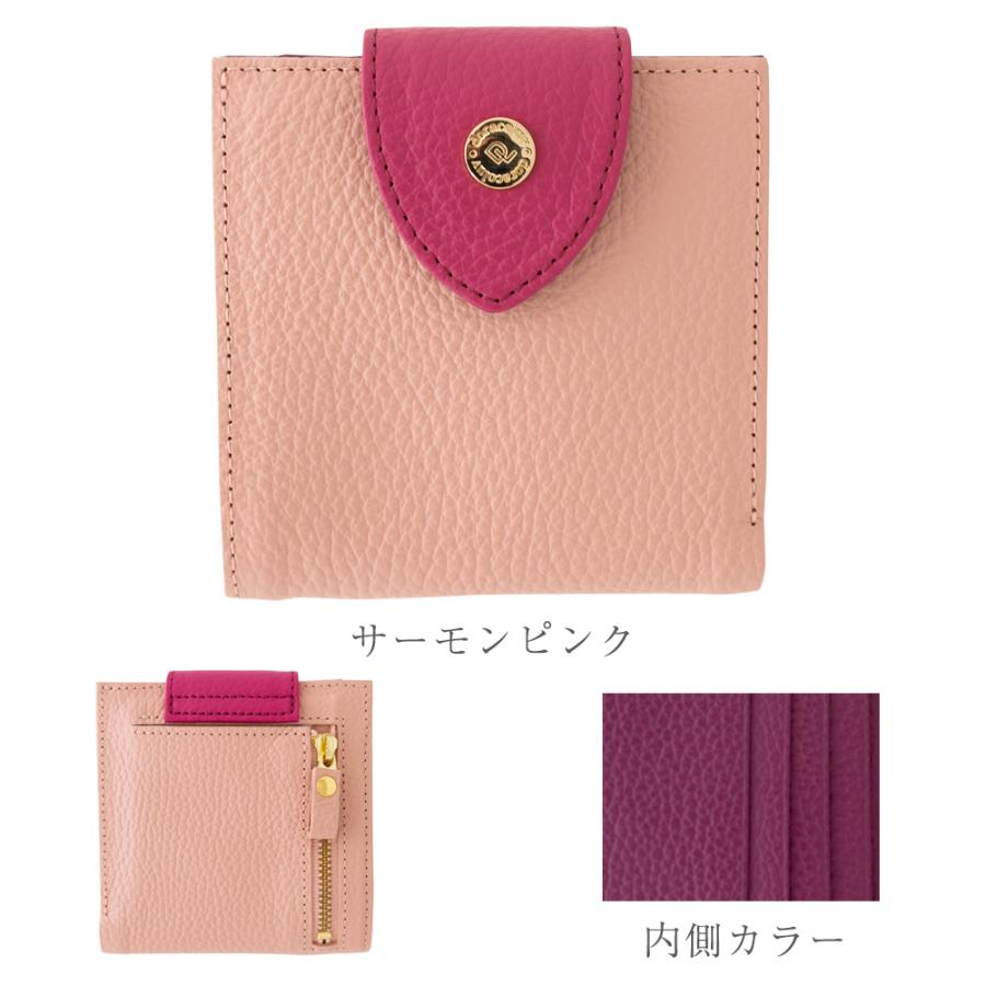 ミニ財布 二つ折り 薄型 Galette ガレット 本革 スリム ウォレット 日本製 レディース コンパクト 軽量 財布 DORACO ドラコラブ  doracoluv ブランド （plus) : DORACO - 通販 - Yahoo!ショッピング