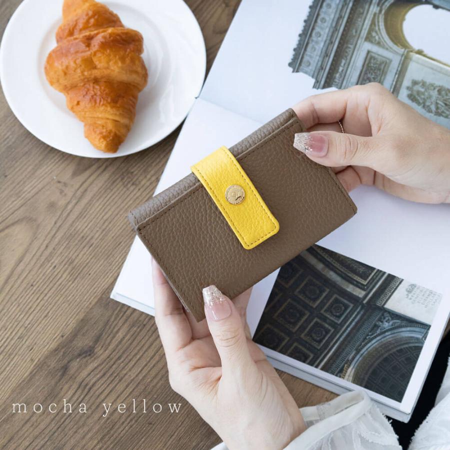 【Torio 】ミニ財布 （ ダークブラウン ) Torio 】ミニ財布 （ ダークブラウン ) ほぼカードサイズの極小