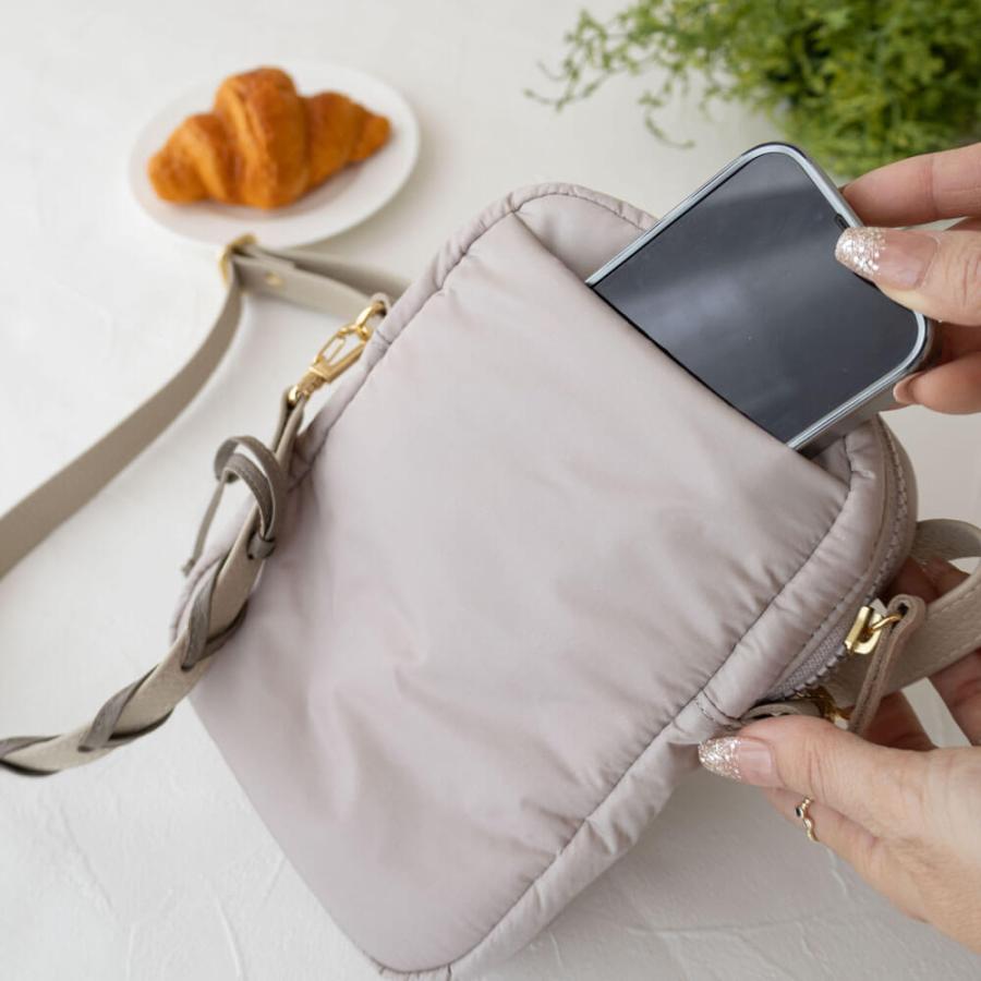 お財布機能付き ショルダーバッグ / mofmo モフモ 超軽量 DORACO doracoluv 神戸 ブランド 人気 日本製 人気 本革 ナイロン 斜めがけ |  | 10