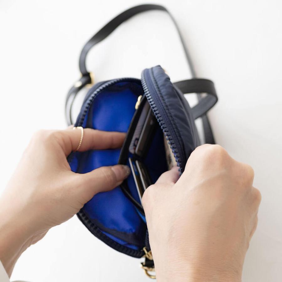 お財布機能付き ショルダーバッグ / mofmo モフモ 超軽量 DORACO doracoluv 神戸 ブランド 人気 日本製 人気 本革 ナイロン 斜めがけ |  | 13